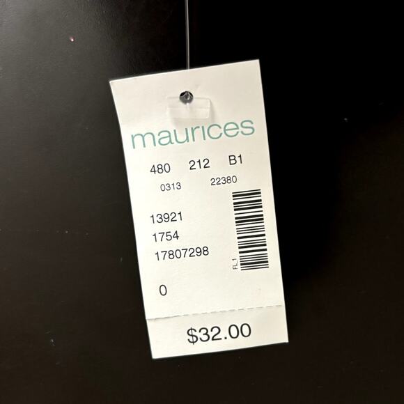 NWT Maurices Lace Puff Sleeve Peasant Top Cream Plus Size 0 Trashy Y2k Boho Chic - Picture 5 of 6